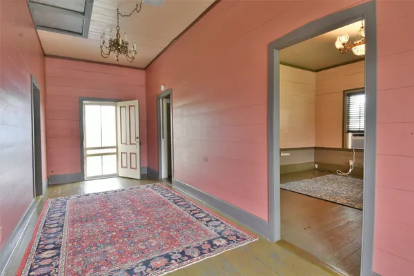 a view of gallery with window