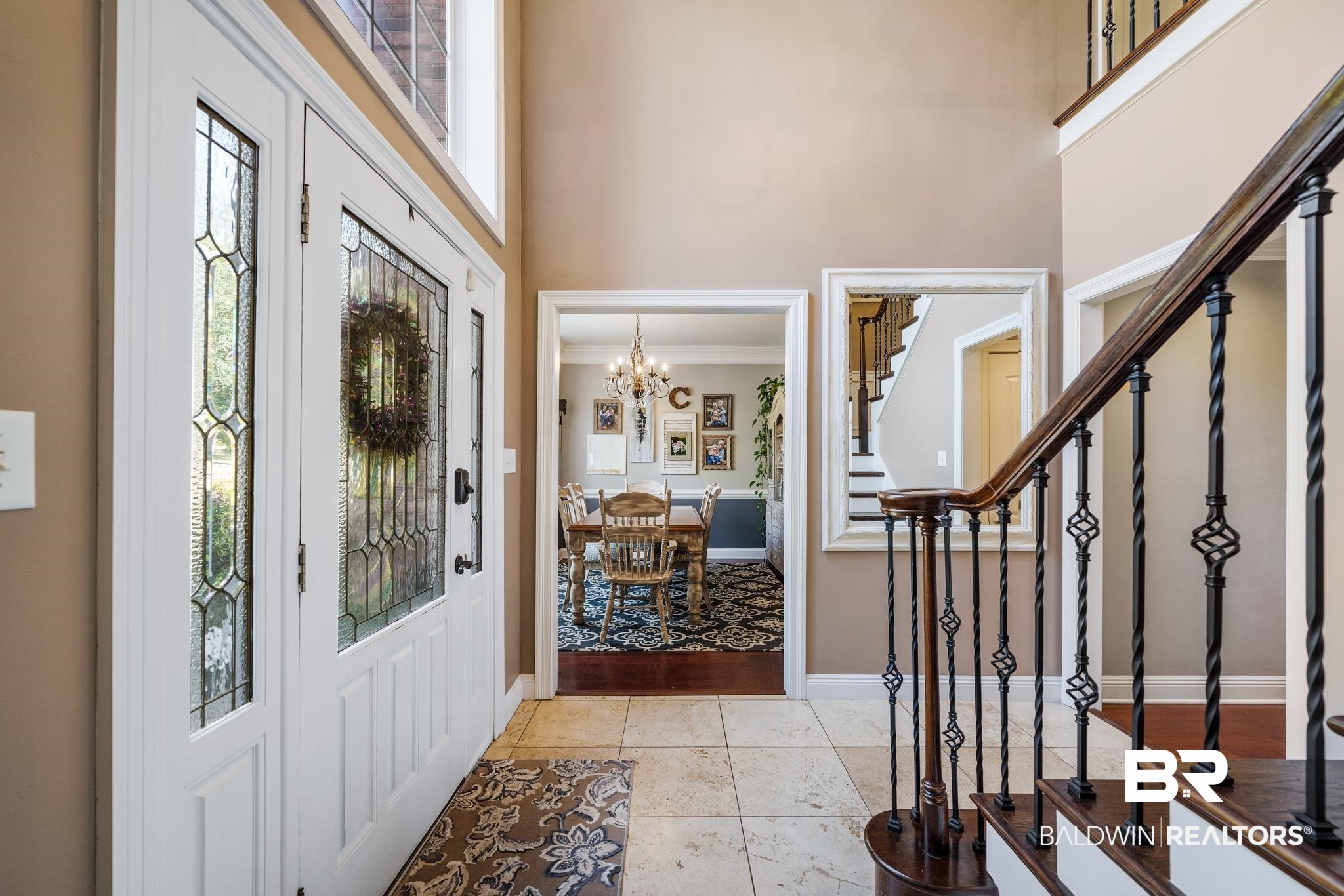 203 Potters Mills Road Daphne, AL 36526 - Photo 4 of 45 Foyer to Dining Rm