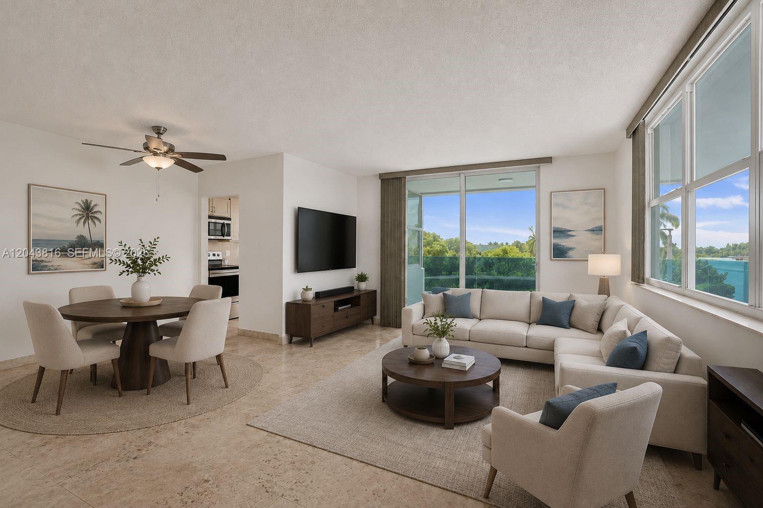 2639 North Riverside Drive, Unit 206 Pompano Beach, FL 33062 - Photo 4 of 35 Virtually Staged