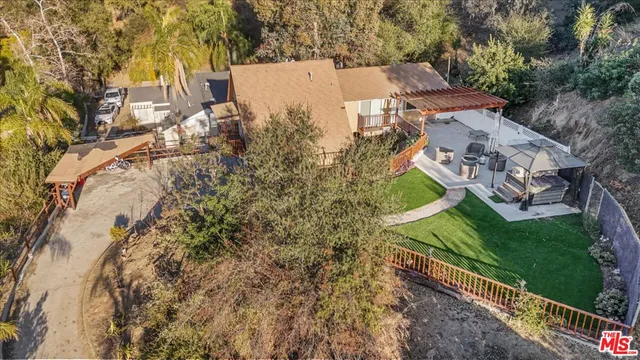 a view of city and mountain