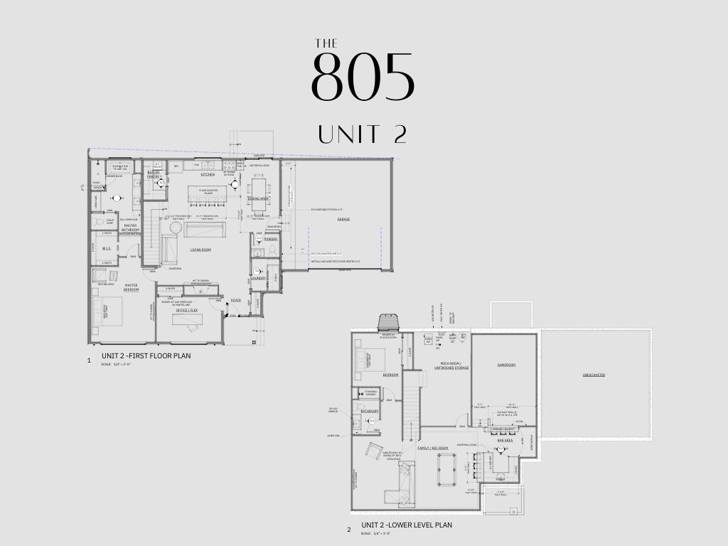 805 Wells Street, Unit 2 Delafield, WI 53018 - Photo 4 of 4 Unit 2 Floor Plan