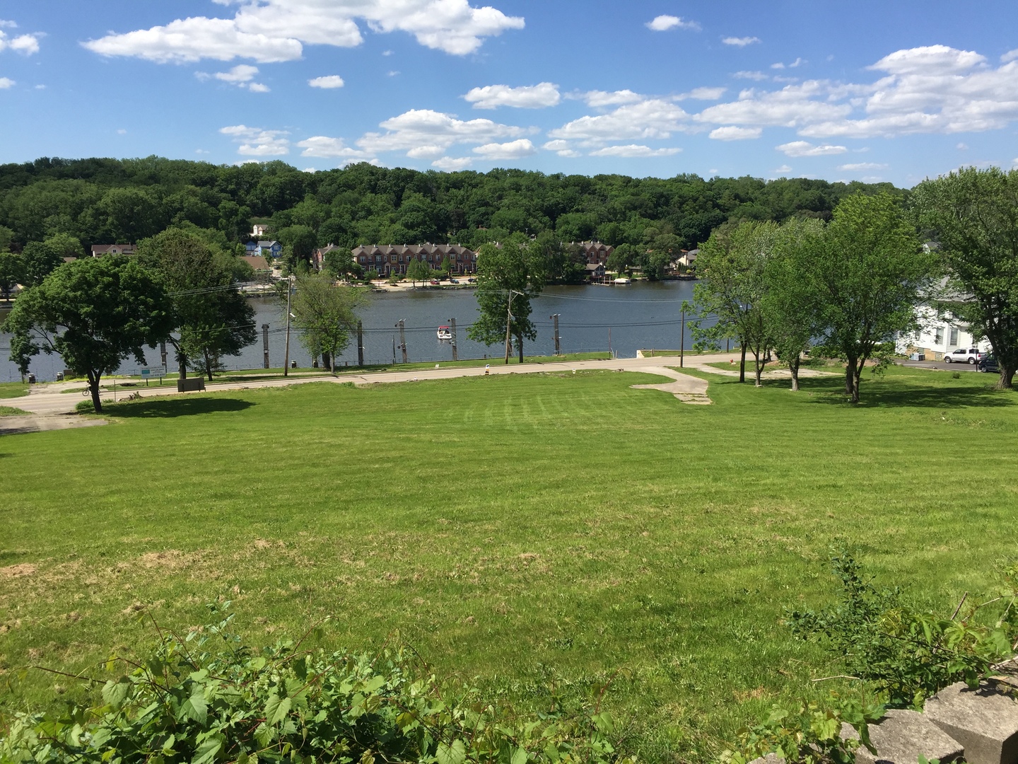 120 North River Road Algonquin, IL 60102 - Photo 1 of 11 a view of a lake with houses