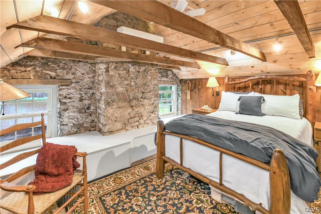 776 Stouts Valley Road Riegelsville, PA 18077 - Photo 24 of 34 a bedroom with a bed and a walk in closet