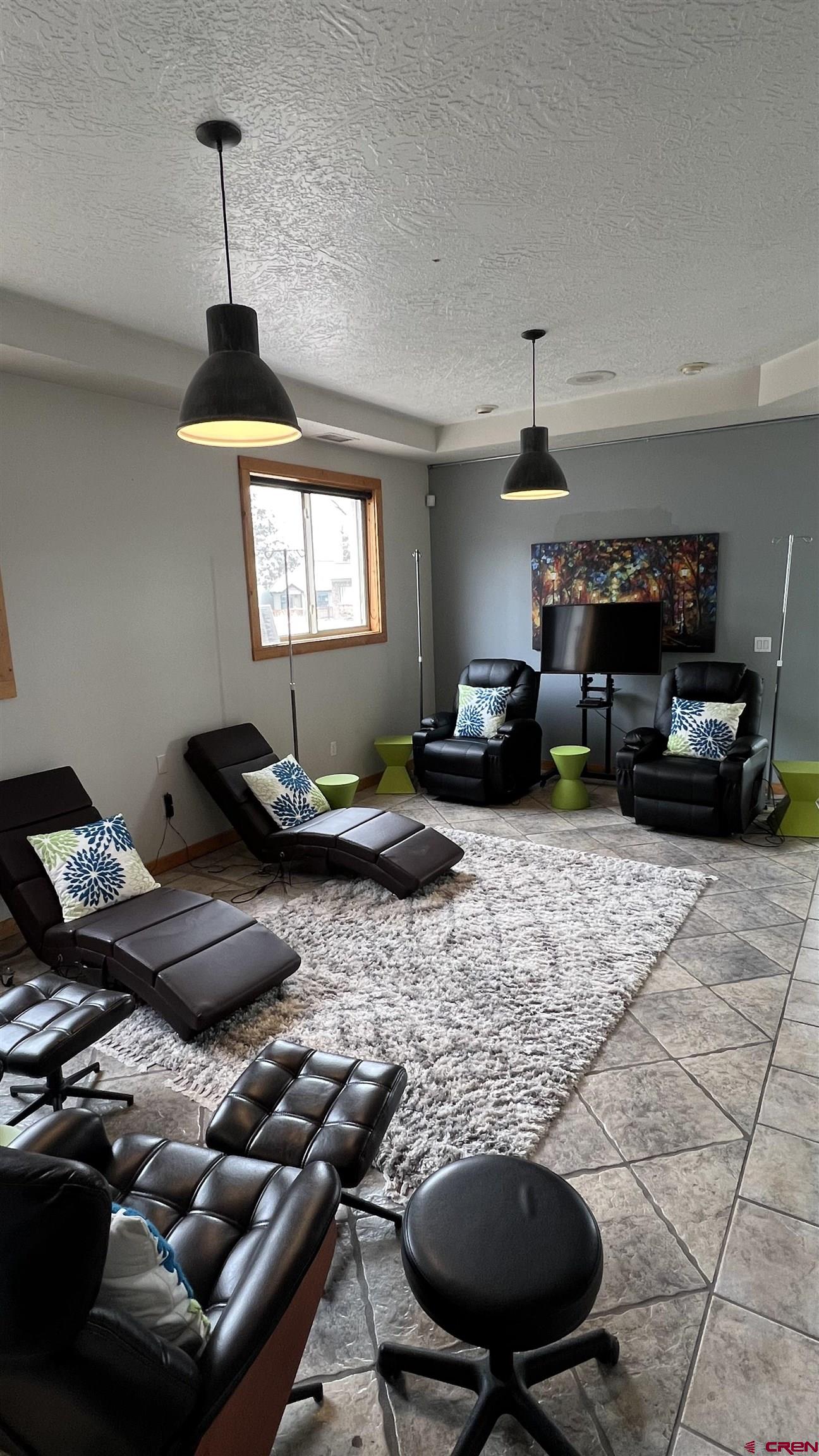 3065 Main Avenue Durango, CO 81301 - Photo 8 of 14 a living room with furniture and a chandelier