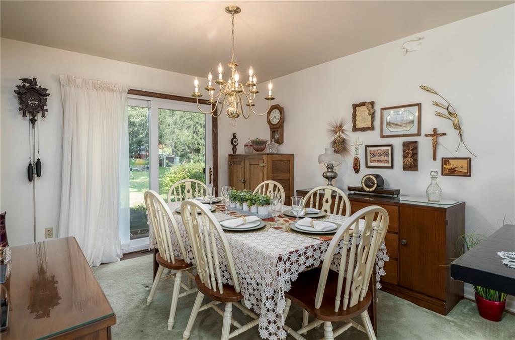 13 Spring Run Road Greensburg, PA 15601 - Photo 7 of 25 a view of a dining room with furniture window and outside view