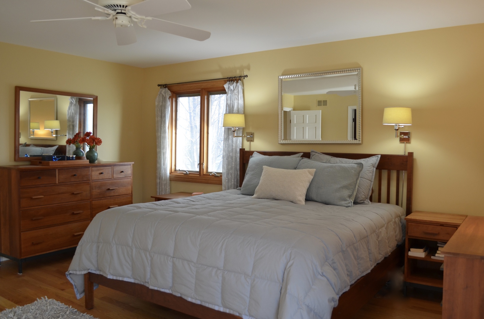 2120 Applecross Road Inverness, IL 60010 - Photo 19 of 38 a bedroom with a bed and wooden floor
