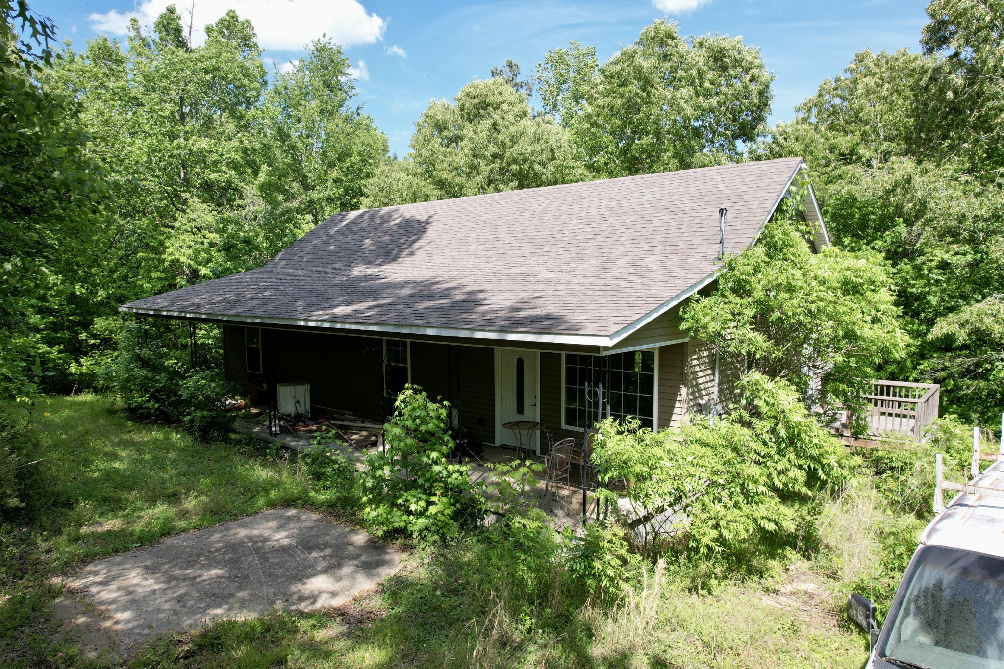 228 Henryville Road Ethridge, TN 38456 - Photo 5 of 55 aerial view of a house with yard and plants