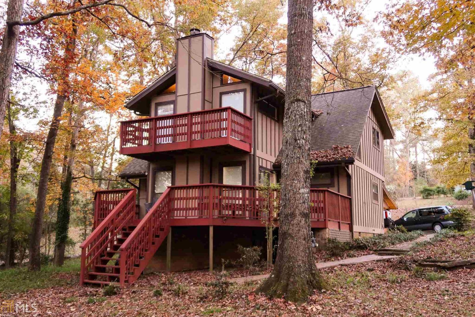 316 Providence Road Athens, GA 30606 - Photo 1 of 1 a front view of a house with large trees