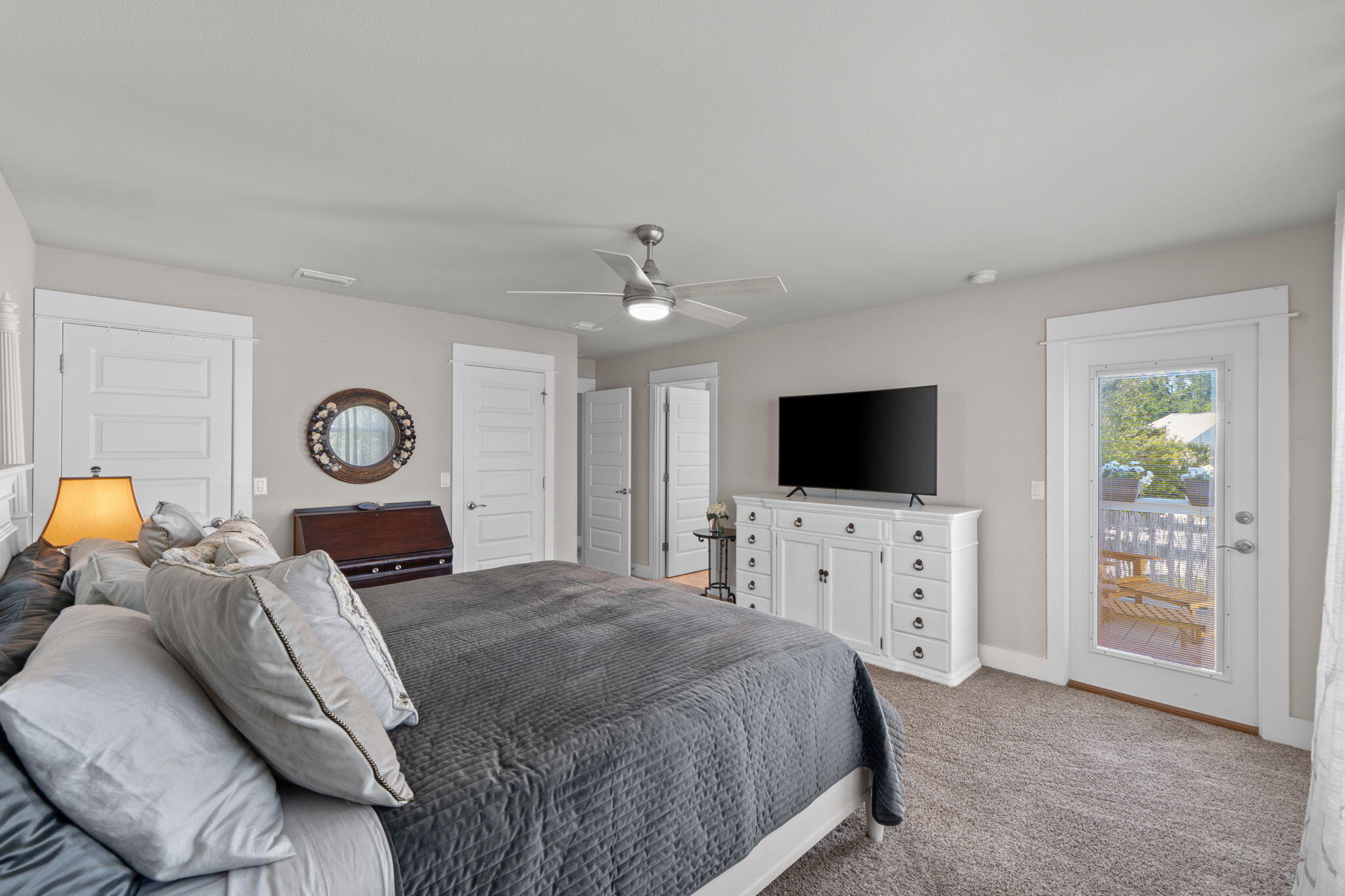 160 Montclair Avenue Santa Rosa Beach, FL 32459 - Photo 30 of 48 a bed room with a bed and a television