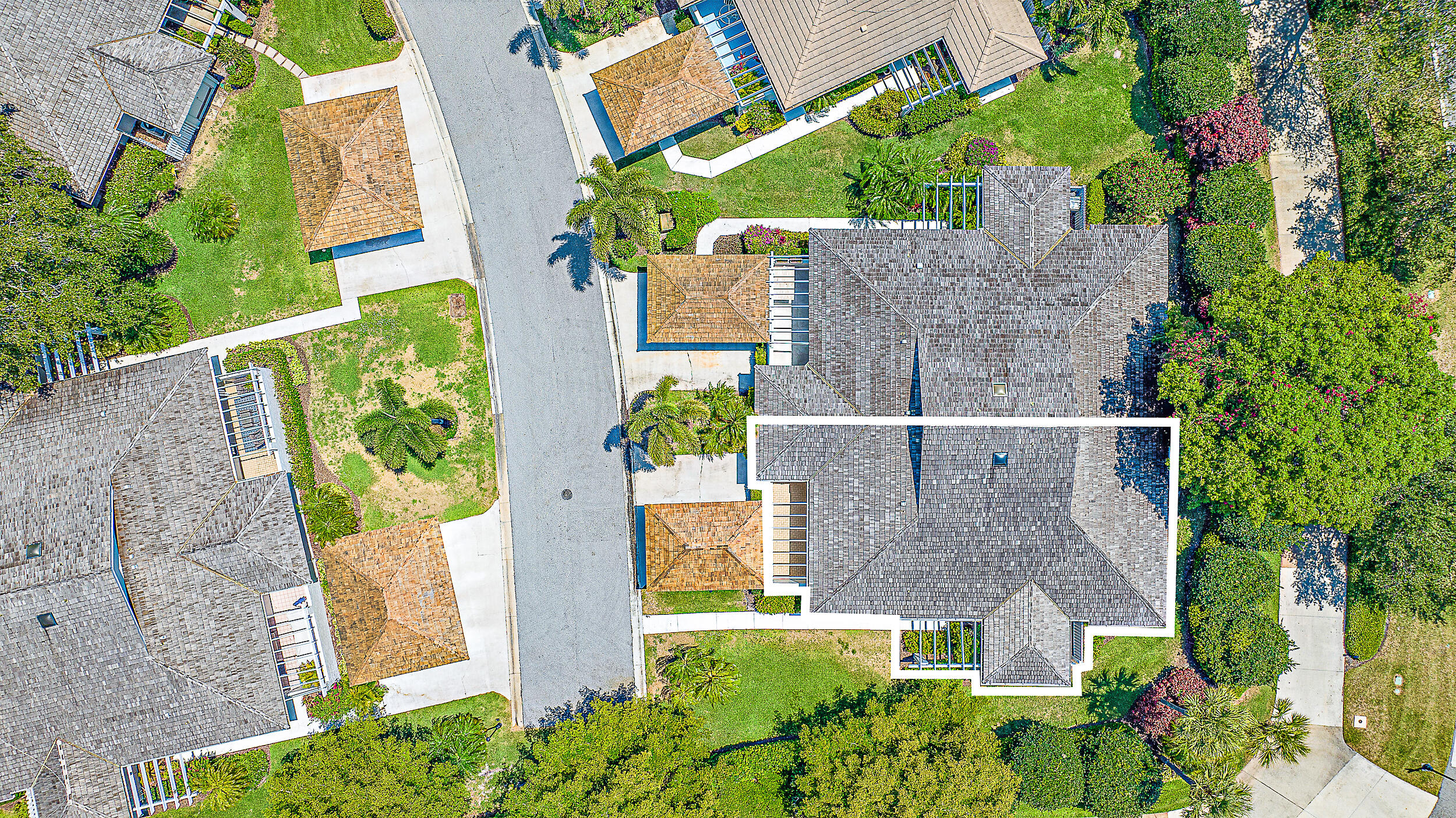 Undisclosed Address Jupiter, FL 33477 - Photo 4 of 30 an aerial view of a house with outdoor space