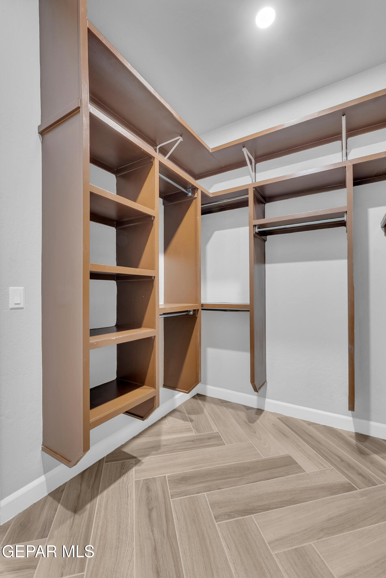 5612 Rio Bonito Circle El Paso, TX 79932 - Photo 64 of 79 a view of walk in closet with empty racks