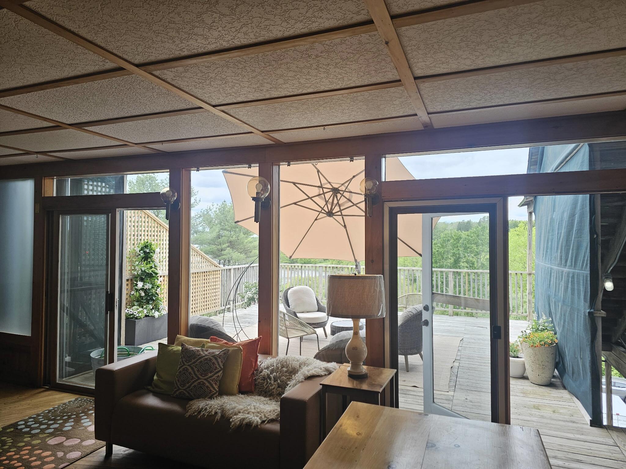 13 Friendship Road Waldoboro, ME 04572 - Photo 54 of 57 Back deck from inside