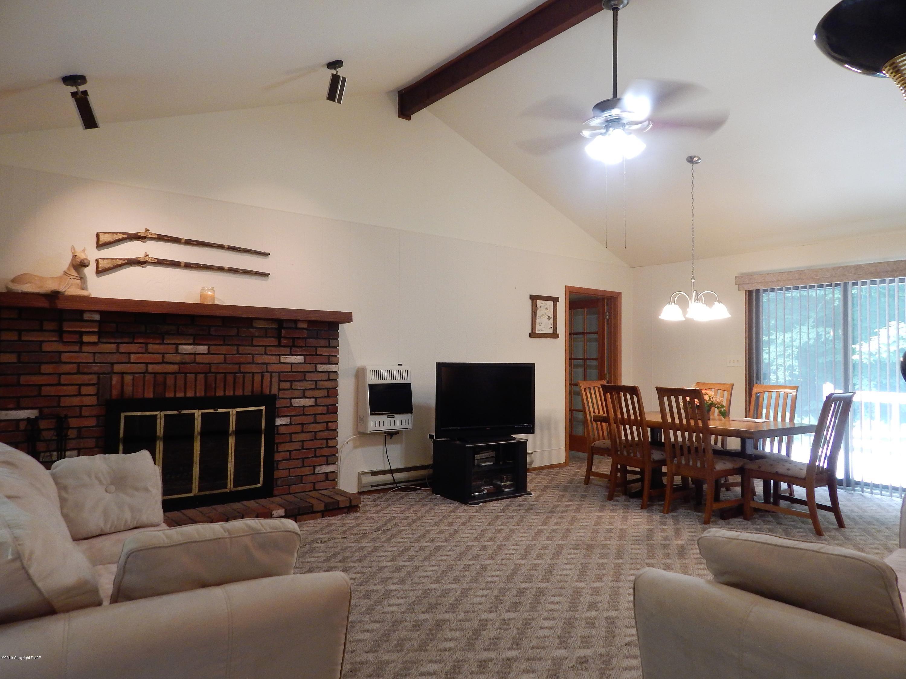 227 Kit Carson Circle Pocono Pines, PA 18350 - Photo 4 of 42 #4-Sapinski Living-Dining Room