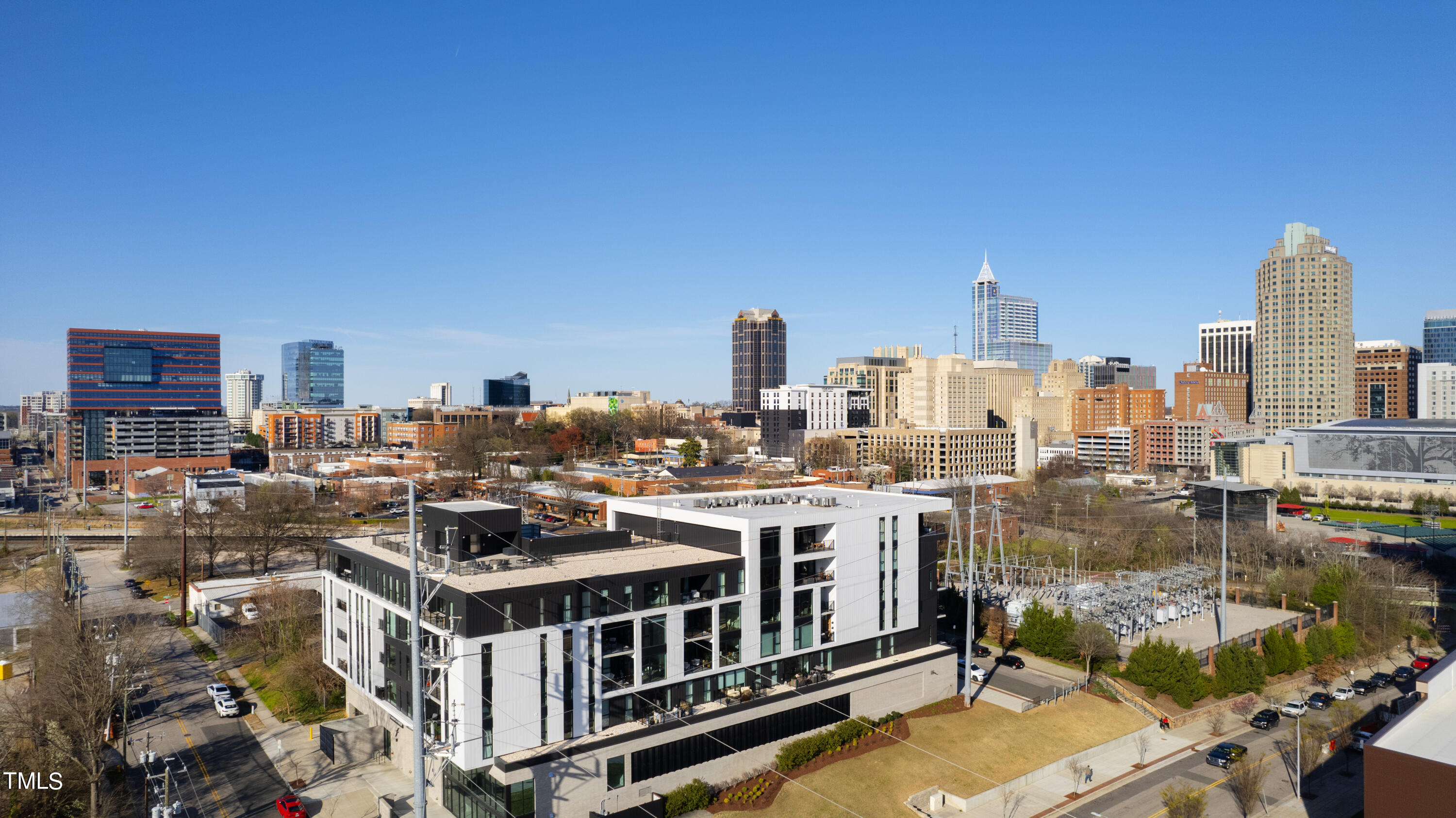 523 South West Street, Unit 504 Raleigh, NC 27601 - Photo 72 of 81 Drone 4