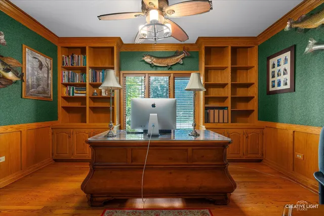 a room with furniture and window