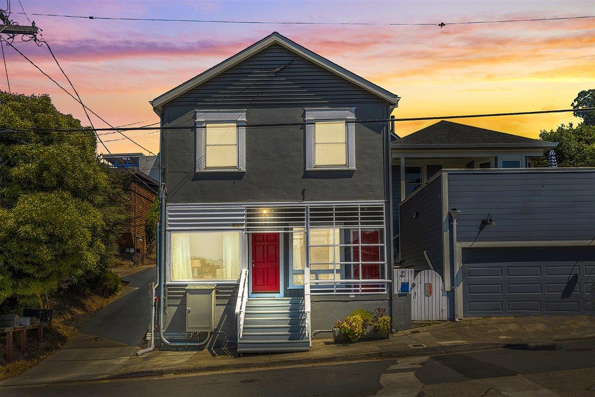 507 Easterby Street Sausalito, CA 94965 - Photo 3 of 90 a front view of a house