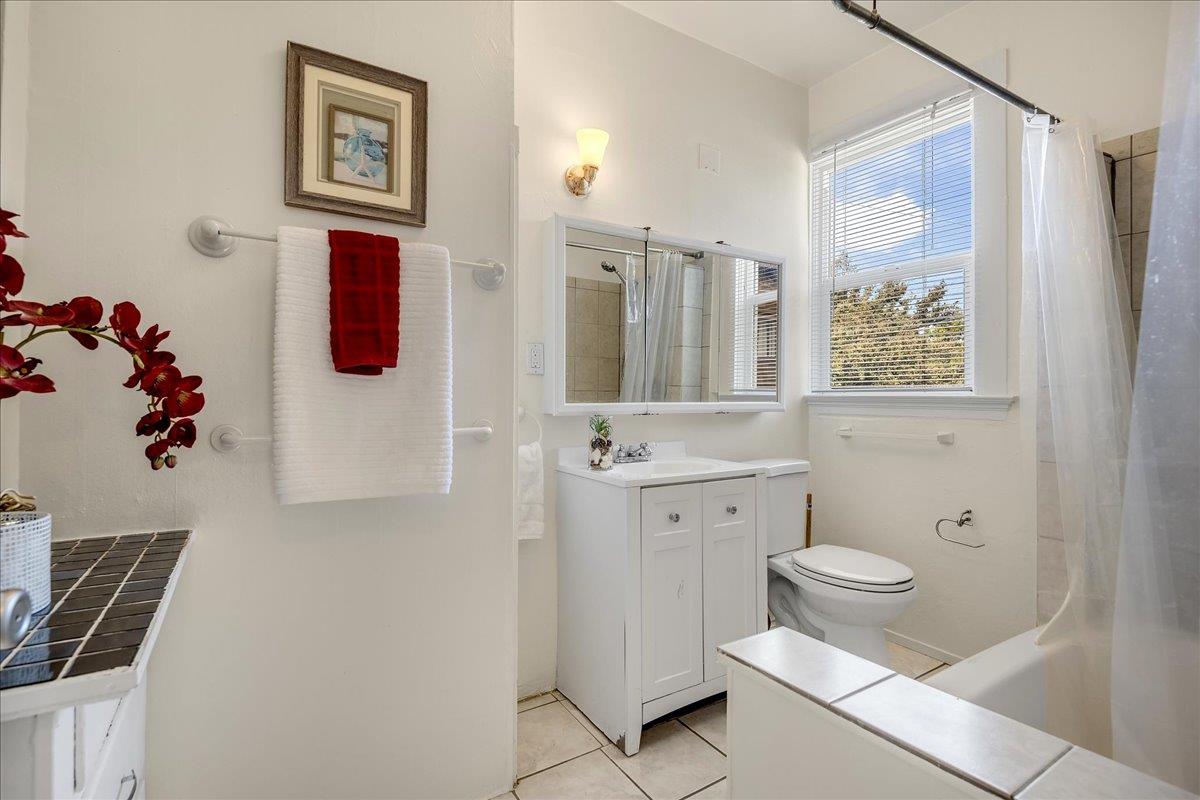507 Easterby Street Sausalito, CA 94965 - Photo 65 of 90 a bathroom with a sink toilet and shower