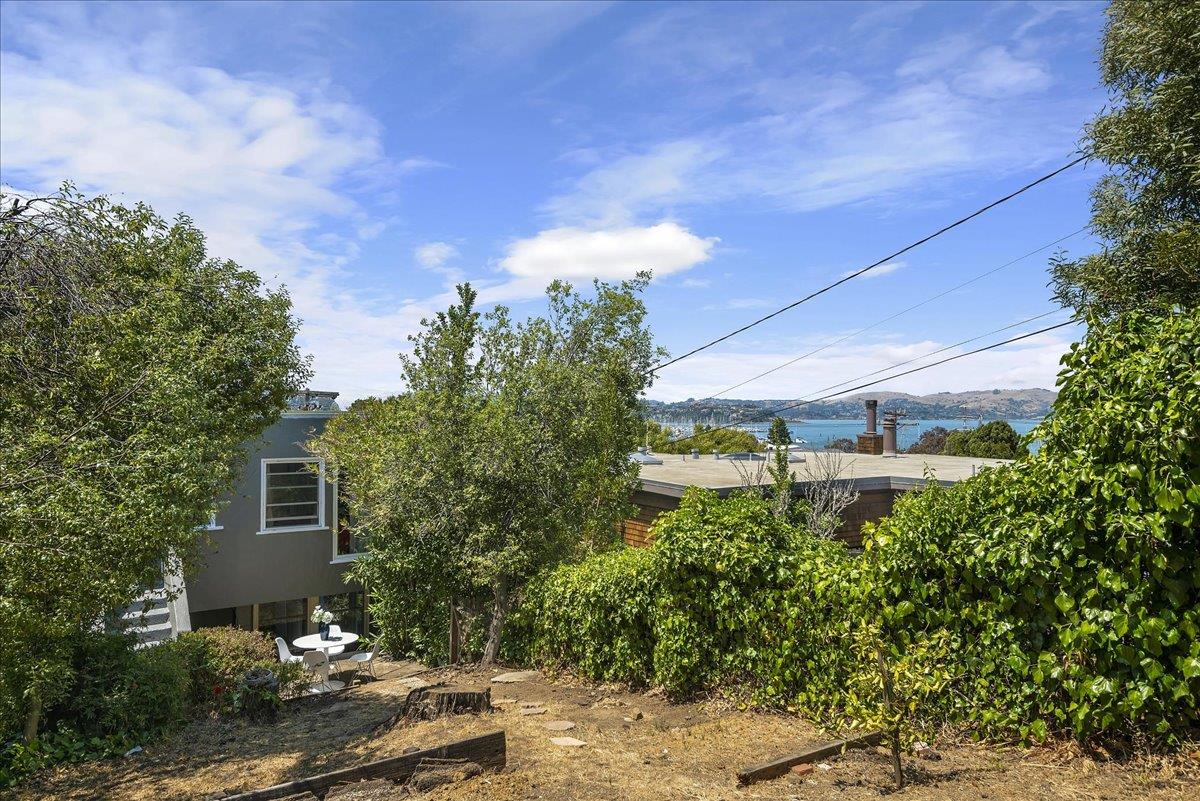 507 Easterby Street Sausalito, CA 94965 - Photo 78 of 90 a view of a house with a yard