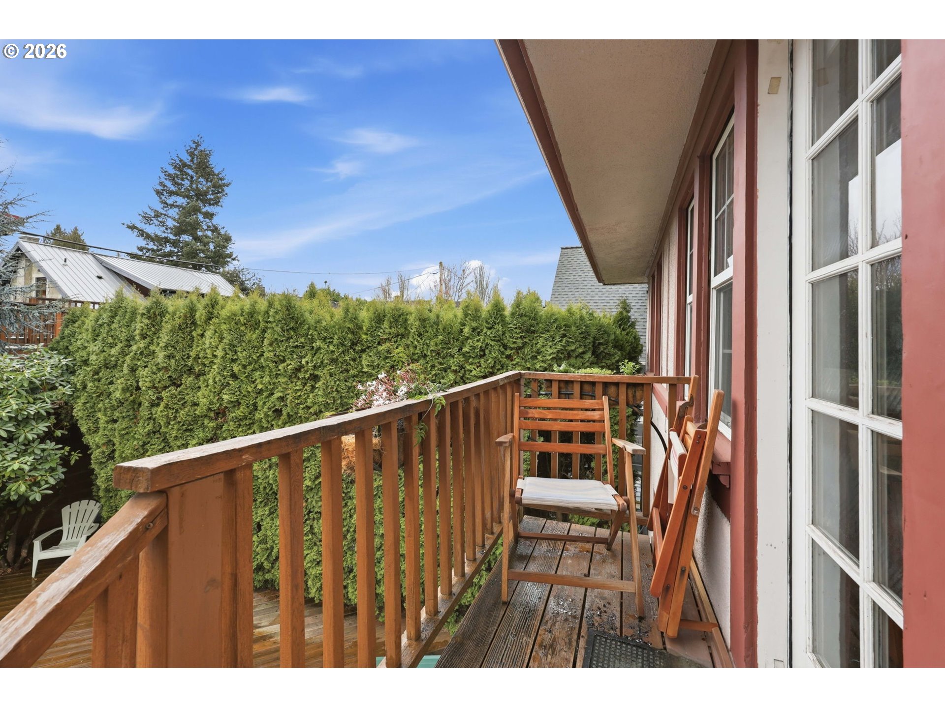 3136 Northeast Couch Street Portland, OR 97232 - Photo 36 of 48 a view of balcony with furniture