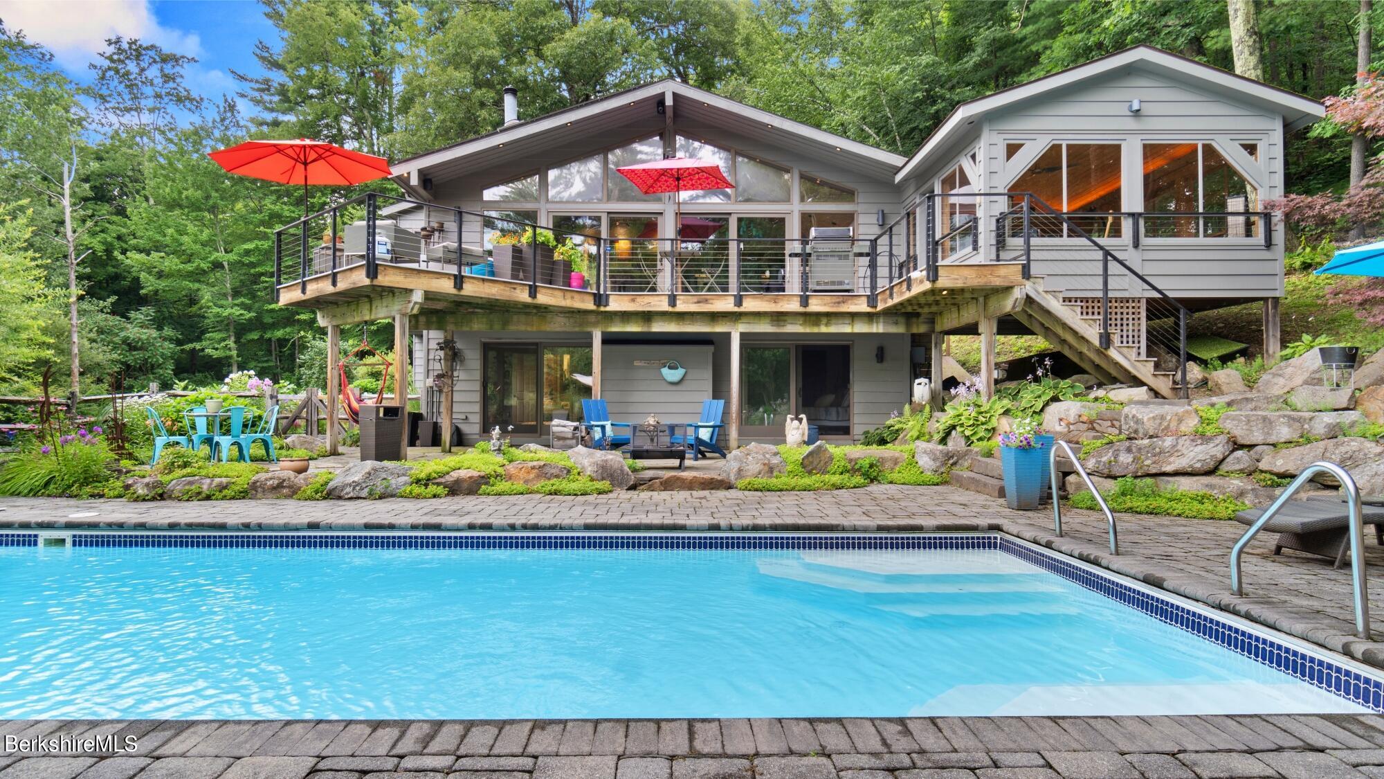 5 Gilbert Road Egremont, MA 01230 - Photo 1 of 39 POOL AND HOUSE