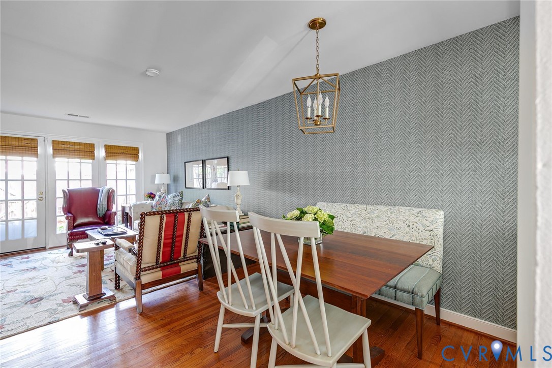 6018 Bremo Road Richmond, VA 23226 - Photo 16 of 43 Handsome wallpaper joins the spaces