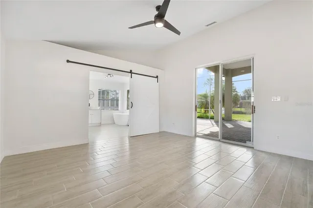wooden floor in an empty room