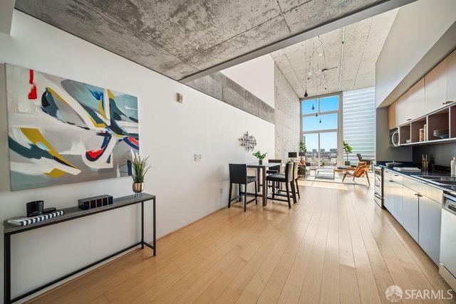 a very nice looking room with a large window