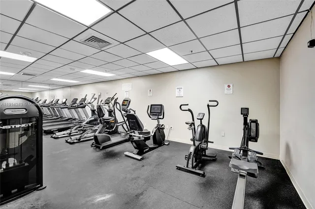 a view of a room with furniture