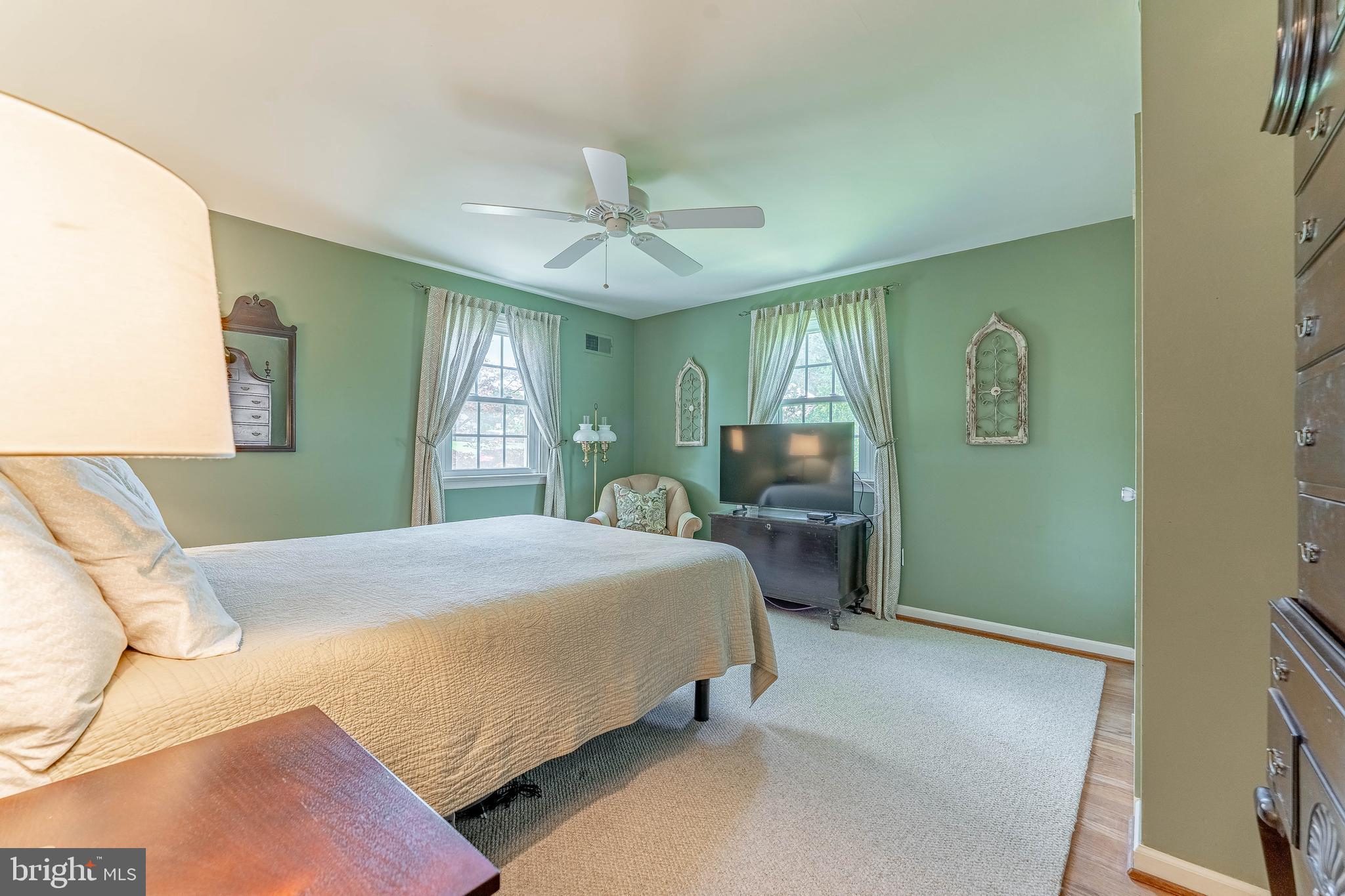 84 North Spring Lane Phoenixville, PA 19460 - Photo 34 of 51 a bedroom with a large bed and a window