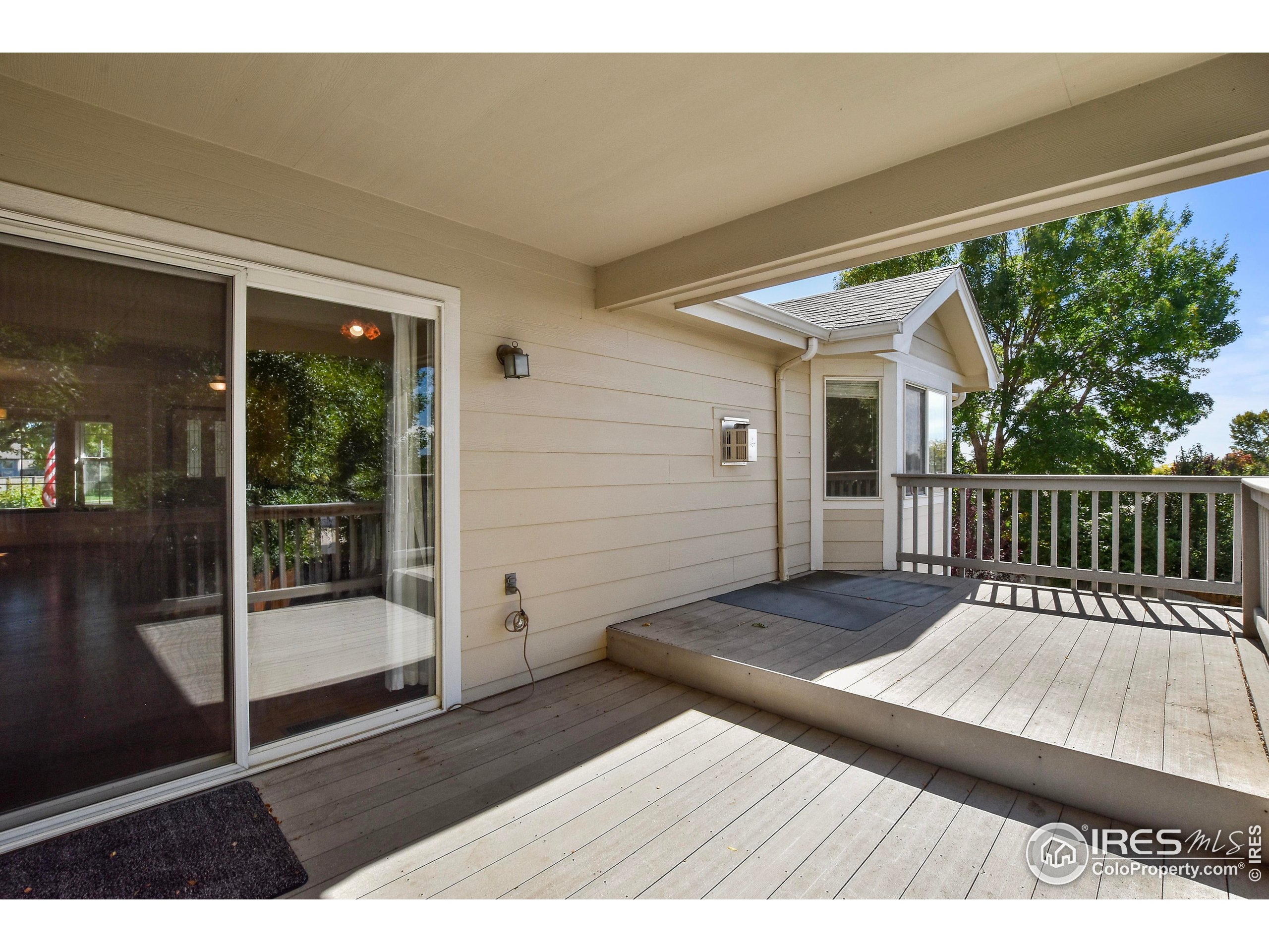 205 Timber Ridge Court Severance, CO 80550 - Photo 36 of 48 a view of backyard with wooden floor and outdoor space