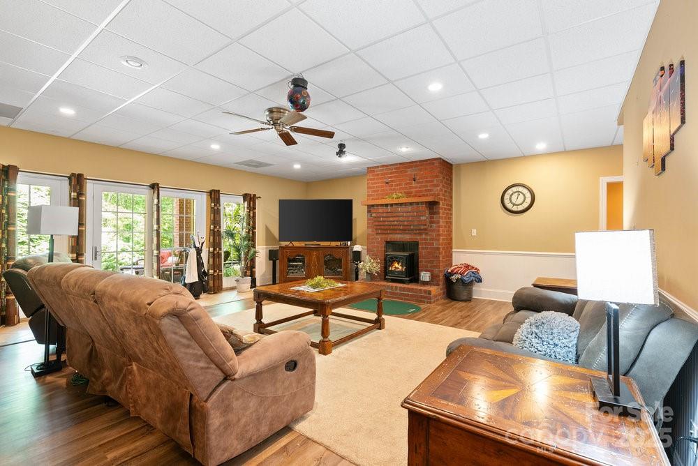 134 Brightmore Circle Rutherfordton, NC 28139 - Photo 20 of 40 a living room with furniture and a large window