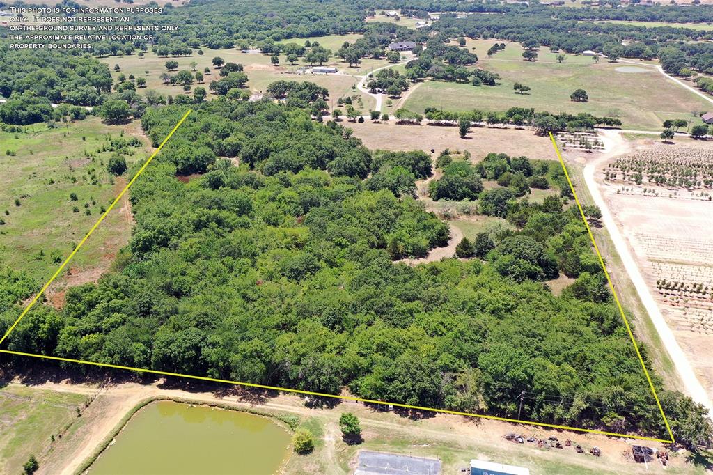 16.72-ac Joe Allen Road Pilot Point, TX 76258 - Photo 3 of 16 an aerial view of a house with a yard