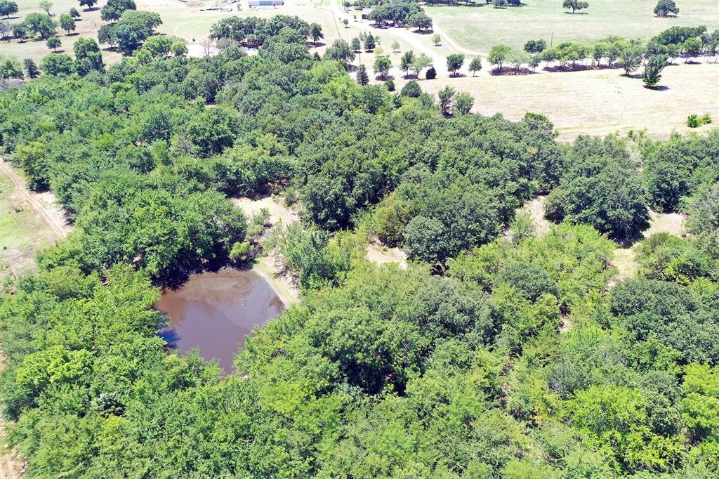 16.72-ac Joe Allen Road Pilot Point, TX 76258 - Photo 4 of 16 an aerial view of residential house with outdoor space and trees all around