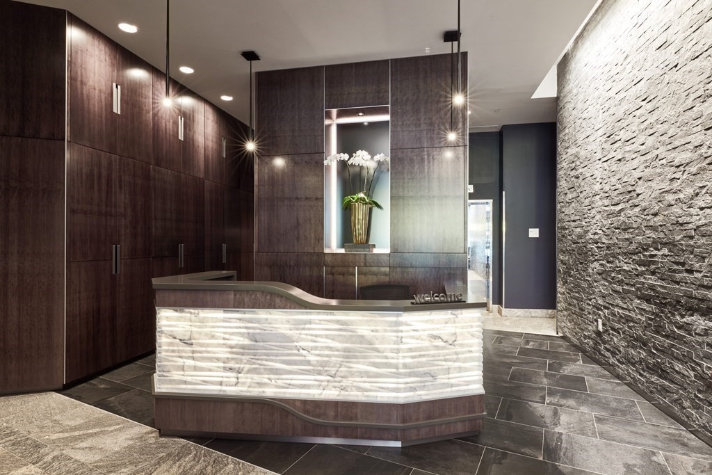 110 Stuart Street, Unit 19D Boston, MA 02116 - Photo 2 of 18 a view of lobby with mirror