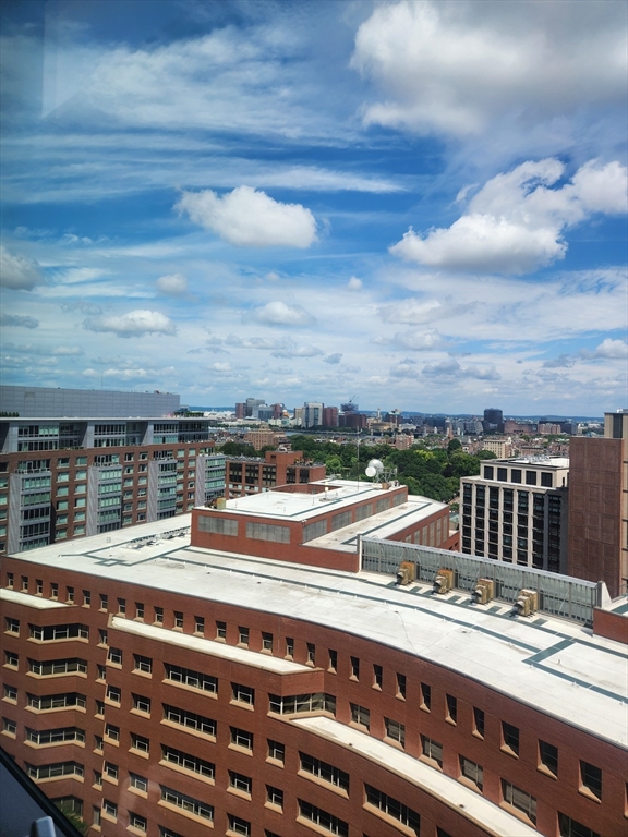 110 Stuart Street, Unit 19D Boston, MA 02116 - Photo 7 of 18 a view of a balcony with city view