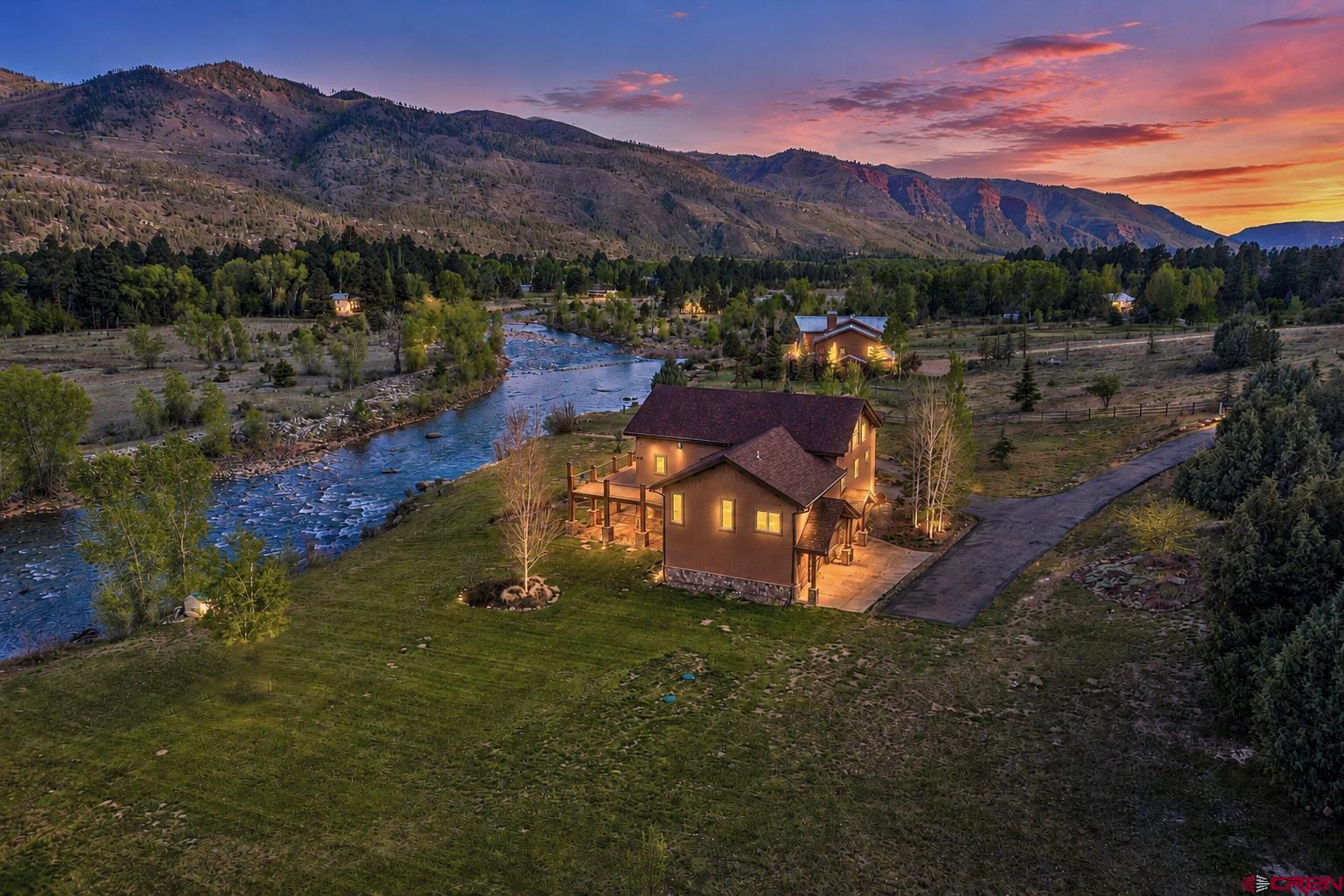 300 Animas Springs Road Durango, CO 81301 - Photo 18 of 44 a view of a town with large trees