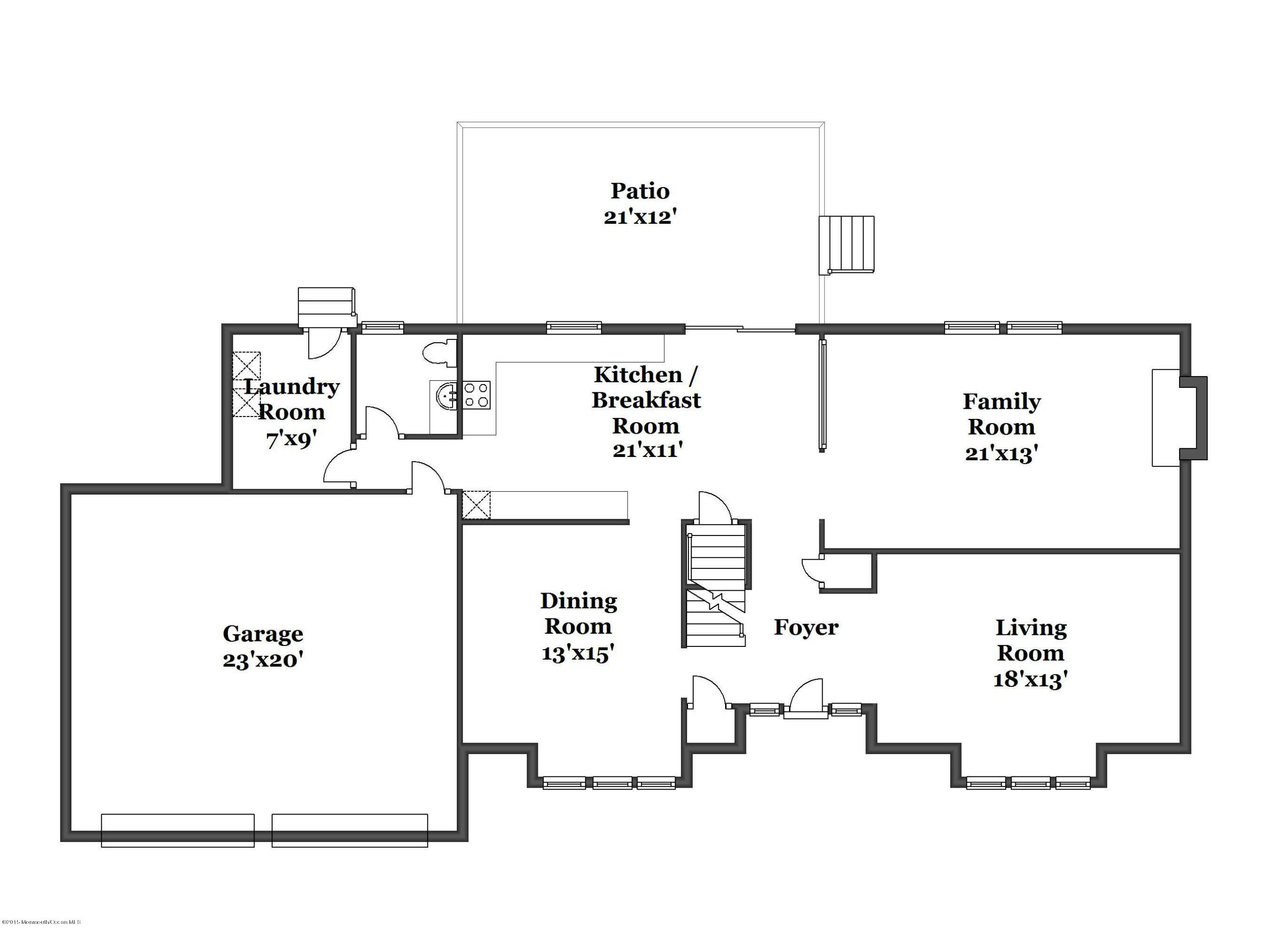 17 Rizzo Court Howell, NJ 07731 - Photo 14 of 15 a picture of a wall with a white wall