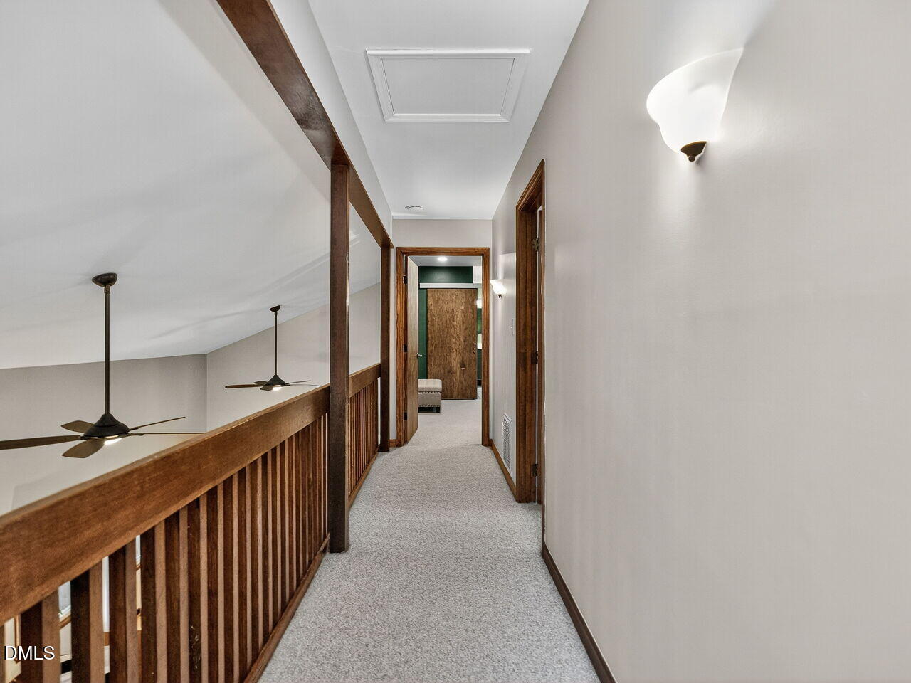 509 Holtz Lane Cary, NC 27511 - Photo 21 of 42 a view of a hallway with stairs