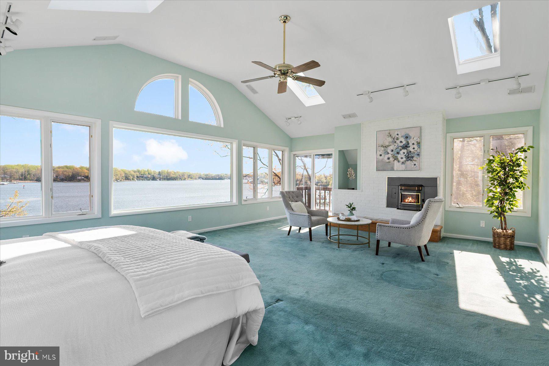 112 Park Avenue Edgewater, MD 21037 - Photo 35 of 58 Primary Bedroom w/ stunning water views