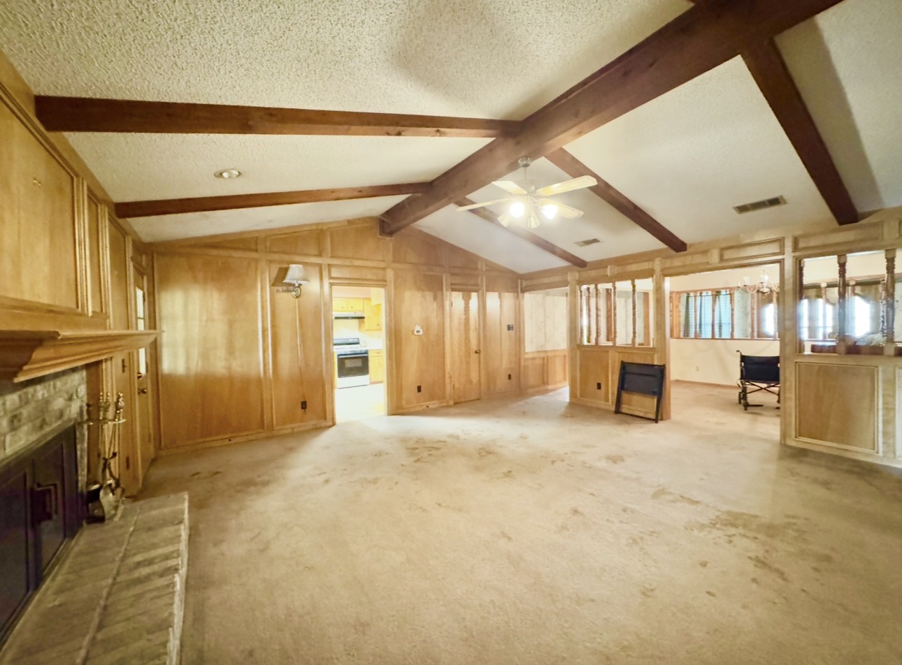 2410 State Highway 95 Elgin, TX 78621 - Photo 10 of 38 a view of a livingroom with a fireplace