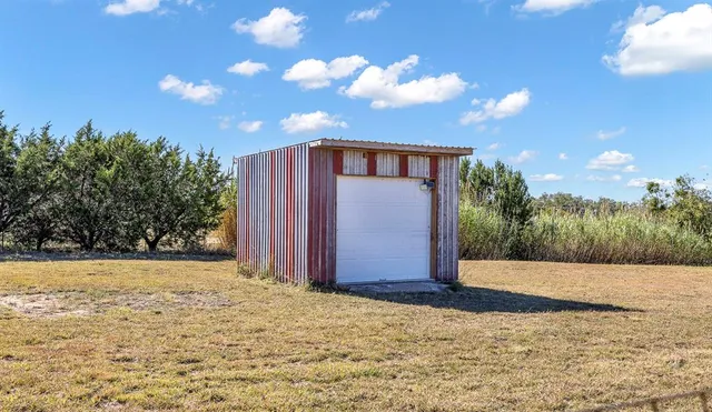a view of wooden fence
