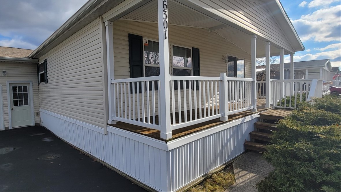 6301 Lambert Street Victor, NY 14564 - Photo 3 of 31 View of Front Deck