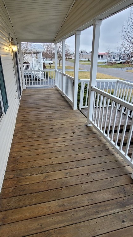 6301 Lambert Street Victor, NY 14564 - Photo 5 of 31 View of Front Deck II