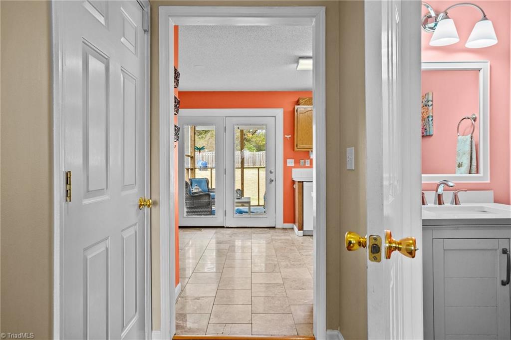 Entry view at front door