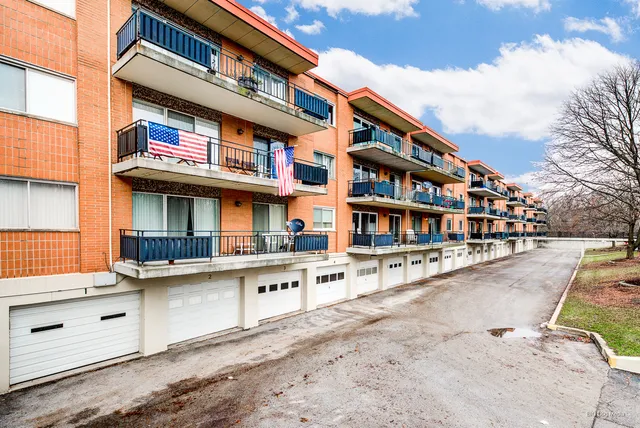 a view of a building with many windows