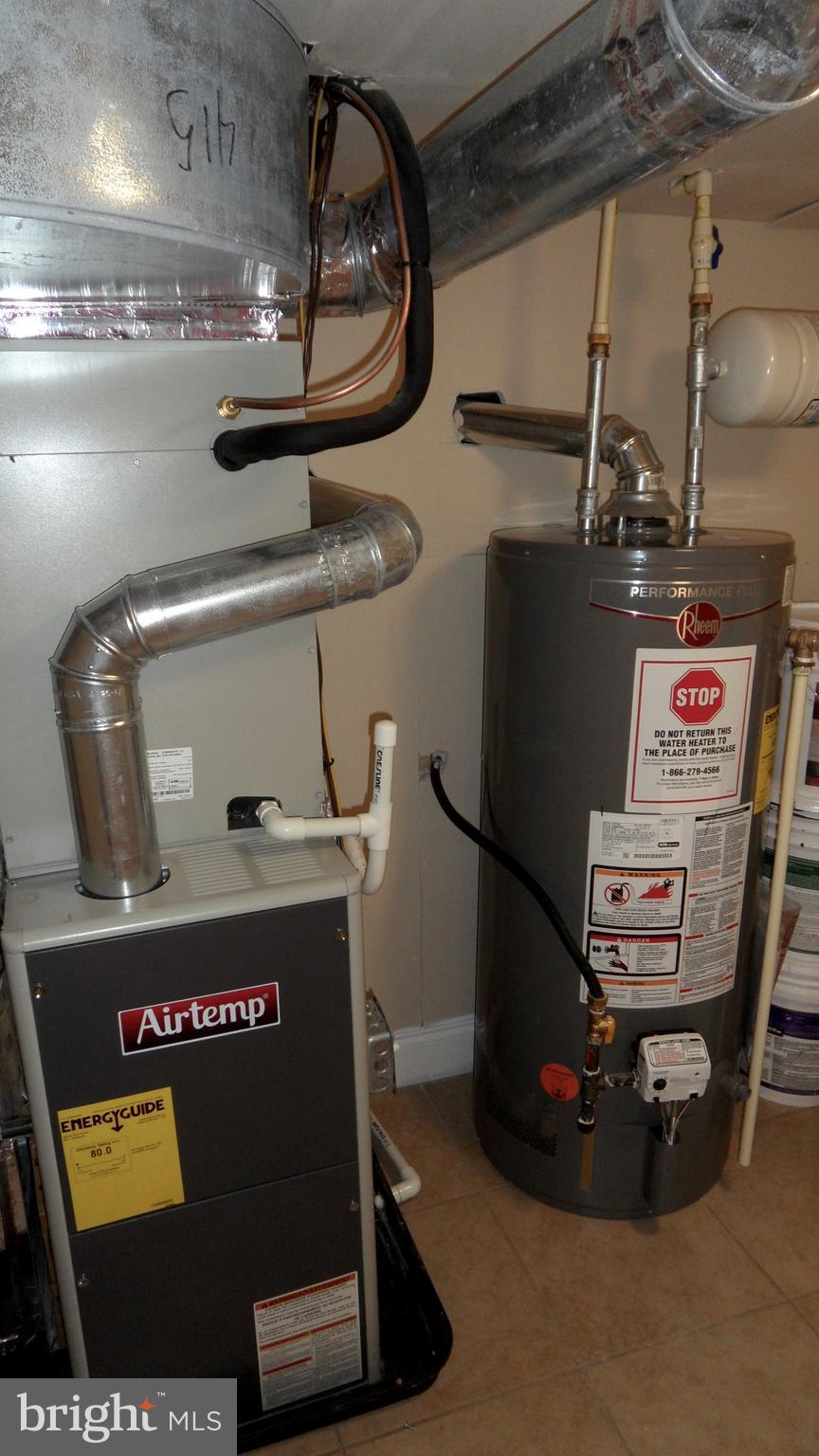 3316 Offutt Road Randallstown, MD 21133 - Photo 22 of 28 New Gas Furnace & Hot Water Heater