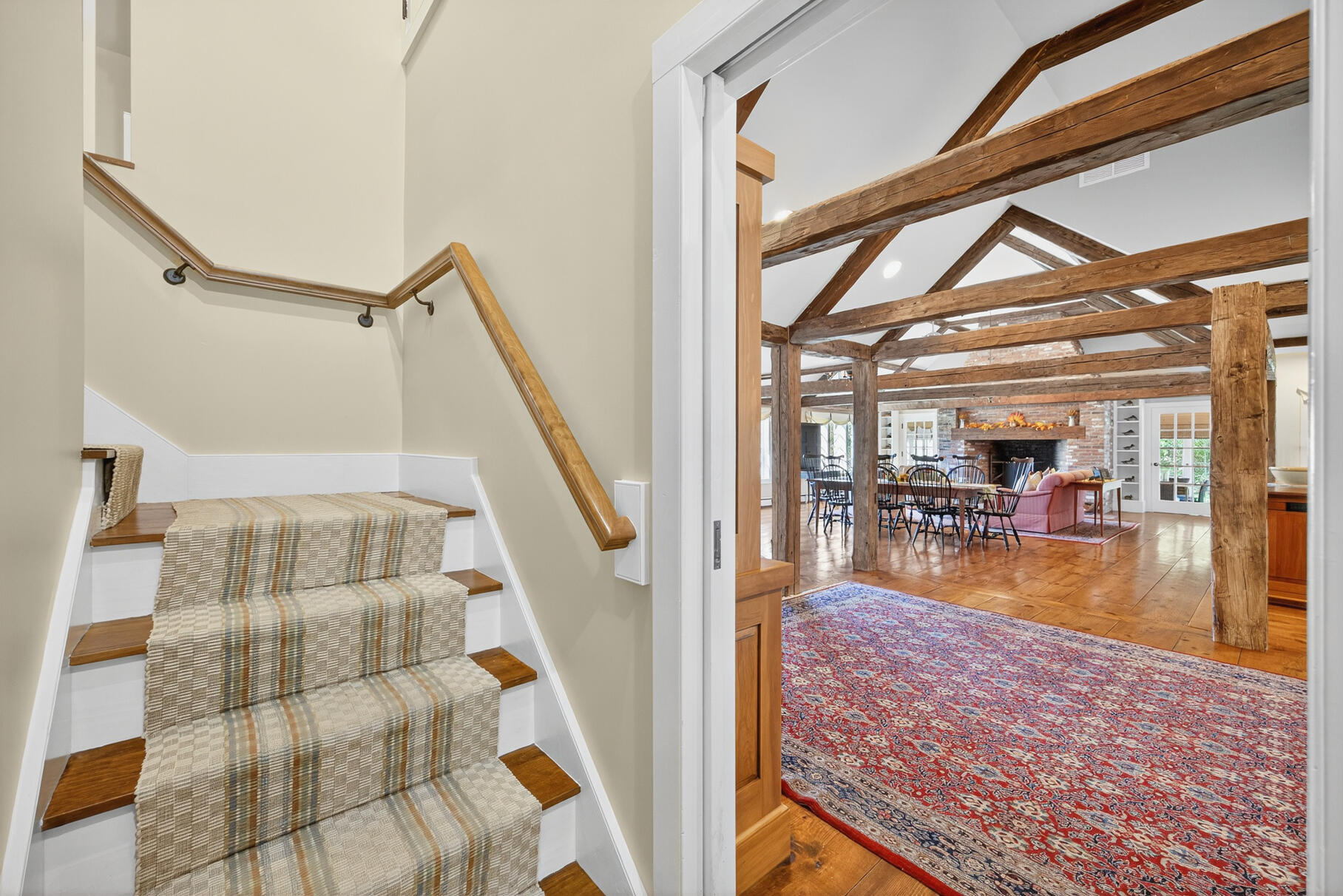 480 Dyer Prince Road Eastham, MA 02642 - Photo 54 of 76 Stairs to Bedroom over garage