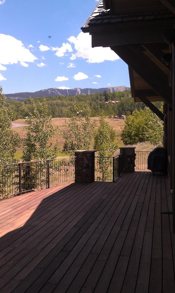 128 Adams Ranch Road Mountain Village, CO 81435 - Photo 7 of 26 View to the East from Deck