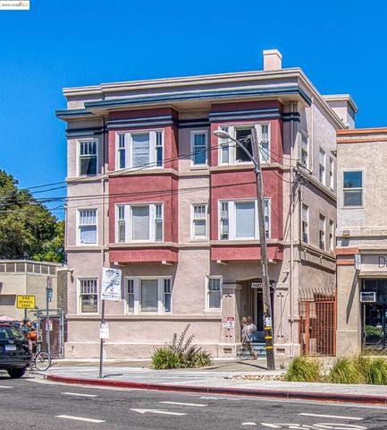 a front view of a building