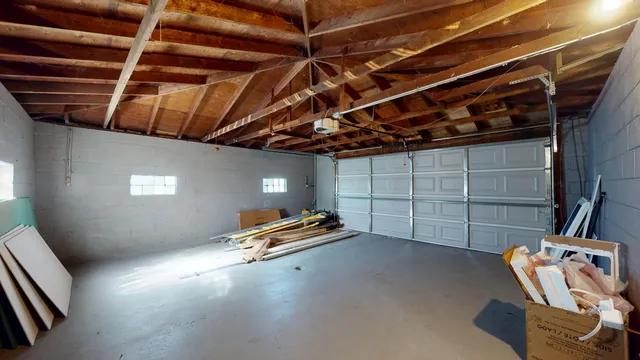 a view of room with gym equipment